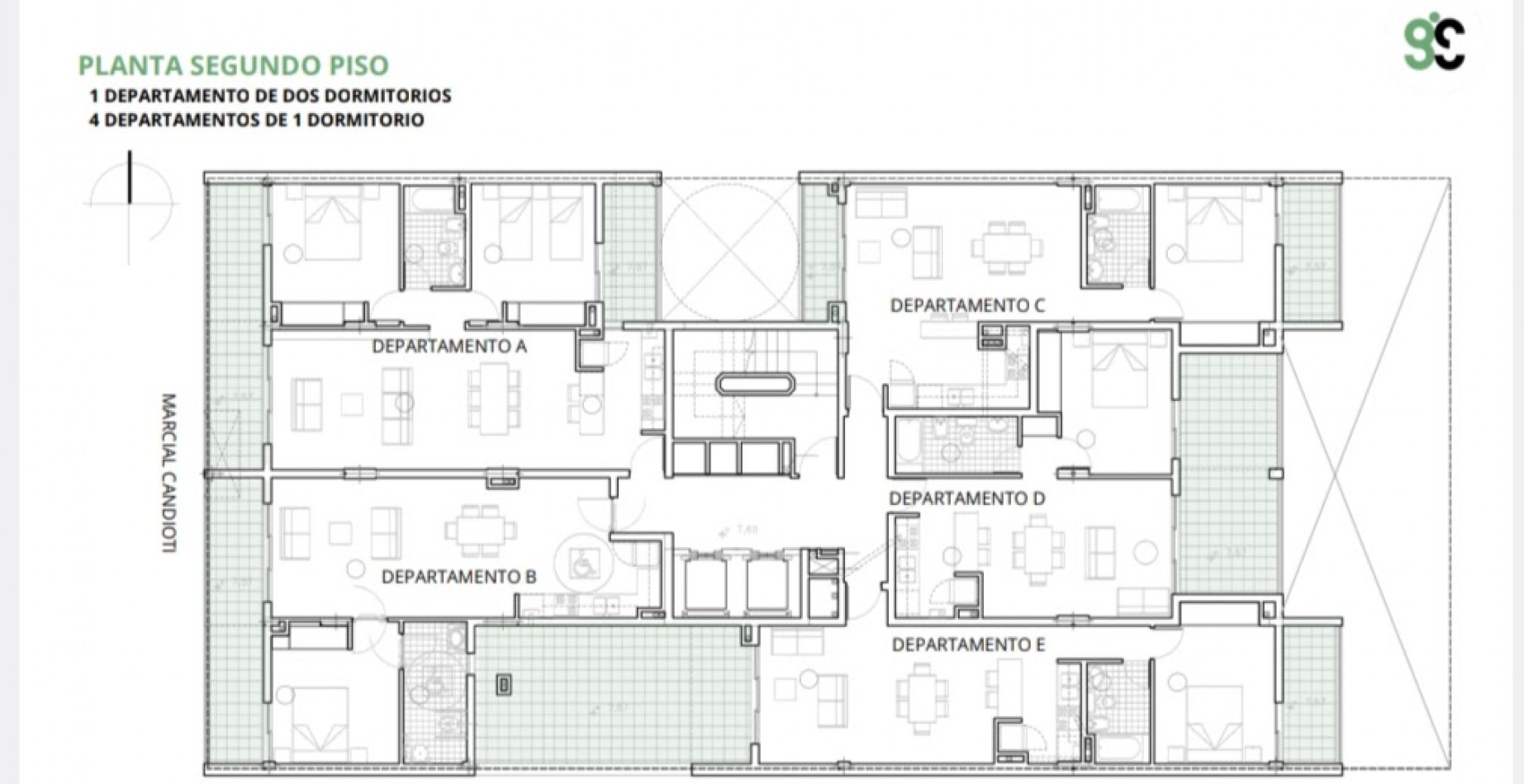 DEPARTAMENTOS 1 DORMITORIO A ESTRENAR EN BARRIO CANDIOTI SUR CON FINANCIACION