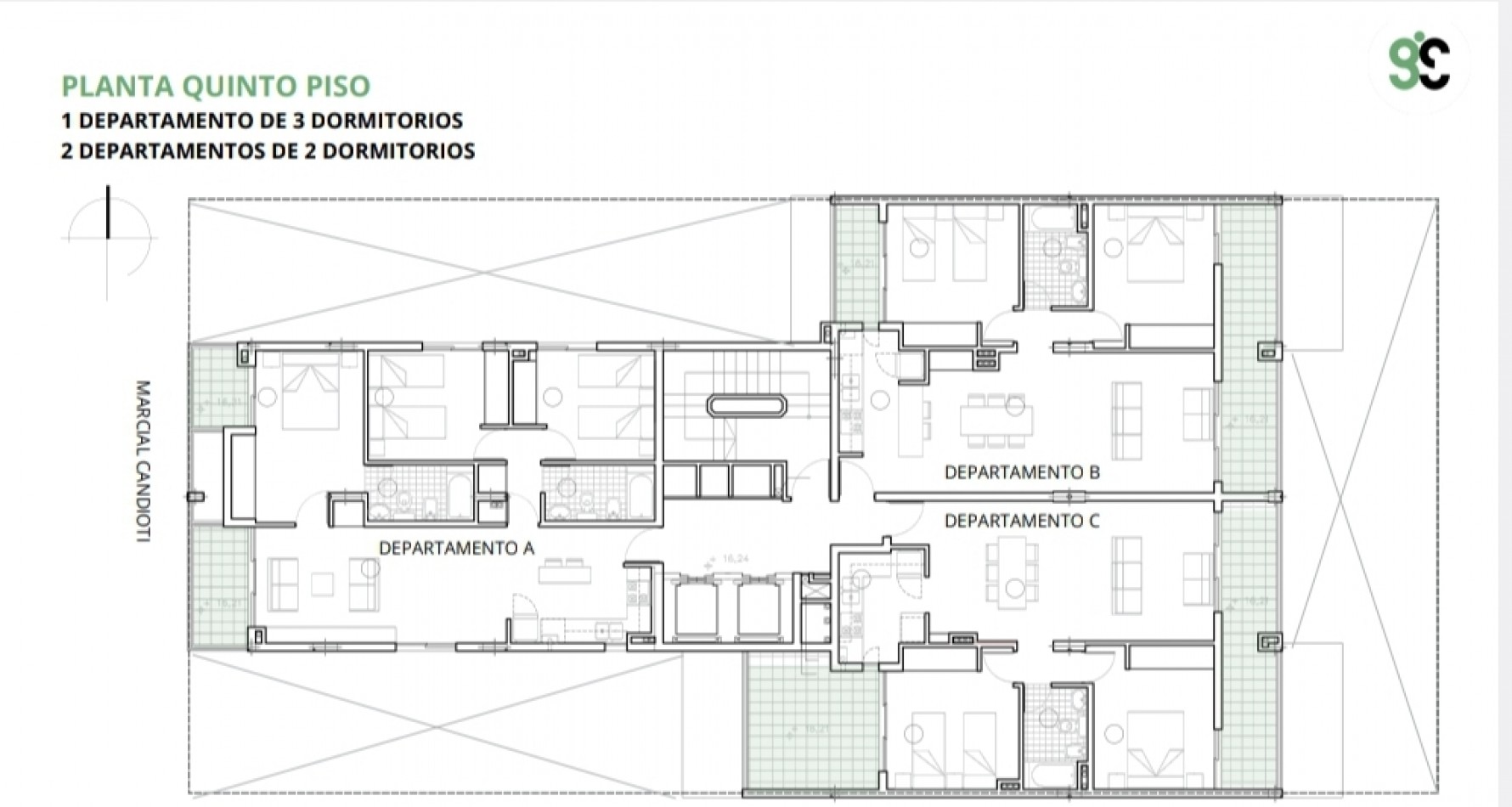 DEPARTAMENTOS 2 DORMITORIOS A ESTRENAR EN BARRIO CANDIOTI SUR CON FINANCIACION
