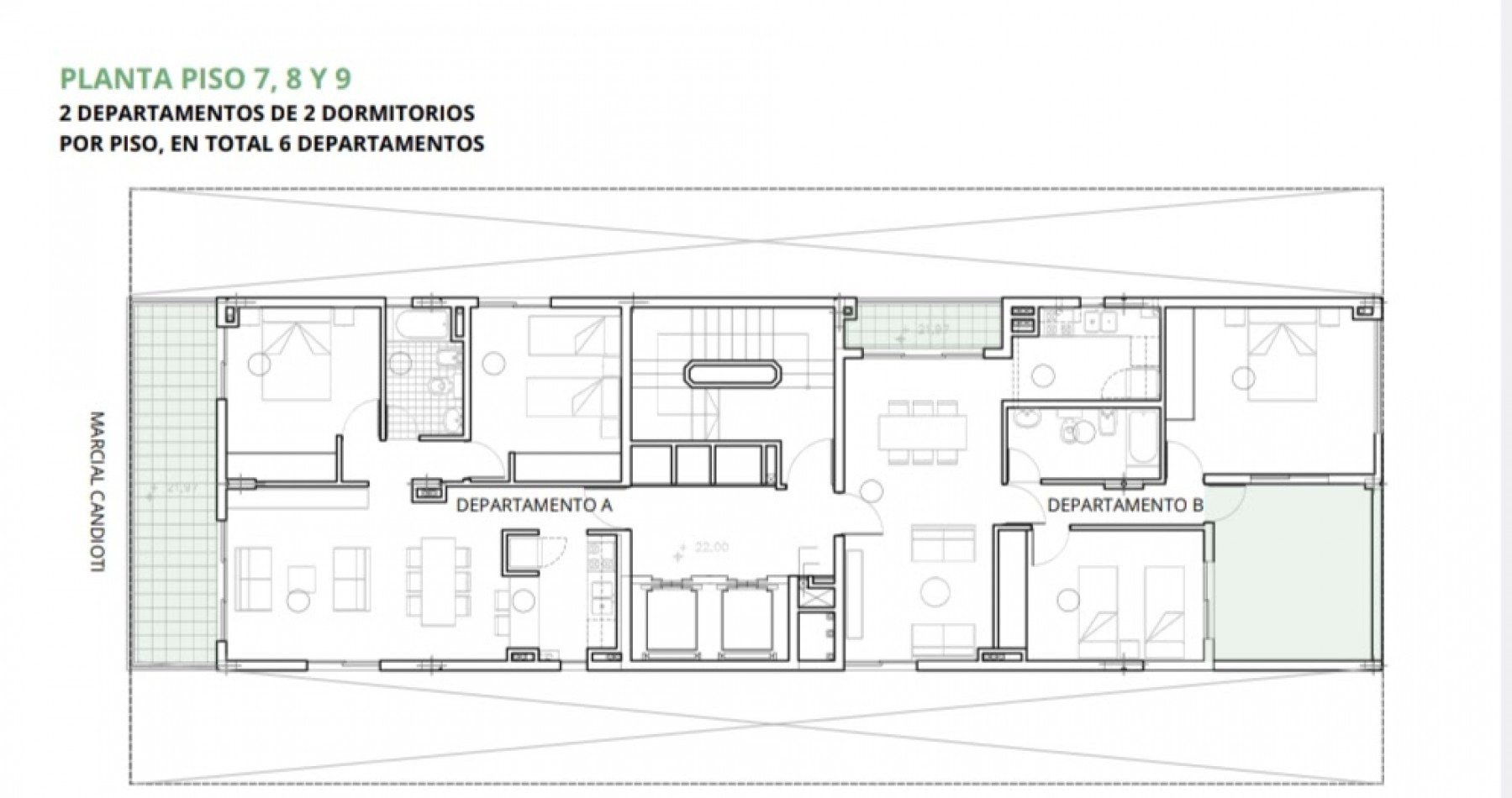DEPARTAMENTOS 2 DORMITORIOS A ESTRENAR EN BARRIO CANDIOTI SUR CON FINANCIACION