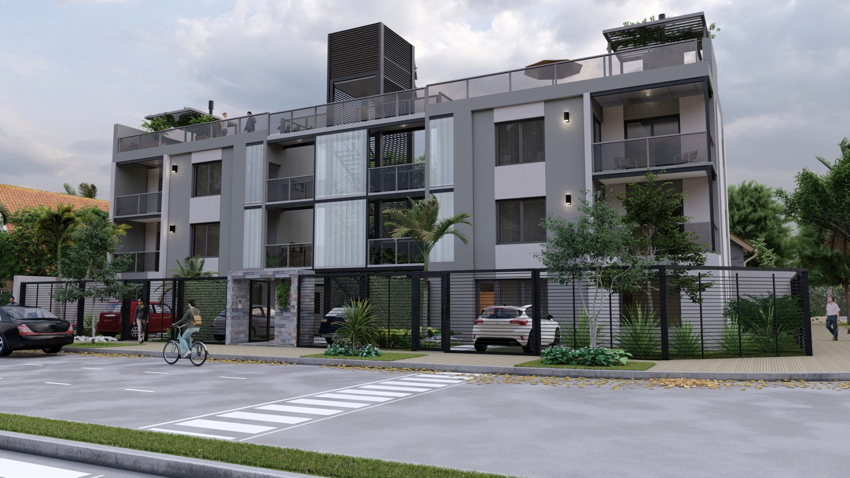 DEPARTAMENTOS SOBRE LA COSTANERA - 2 DORMITORIOS CON PATIO Y COCHERA