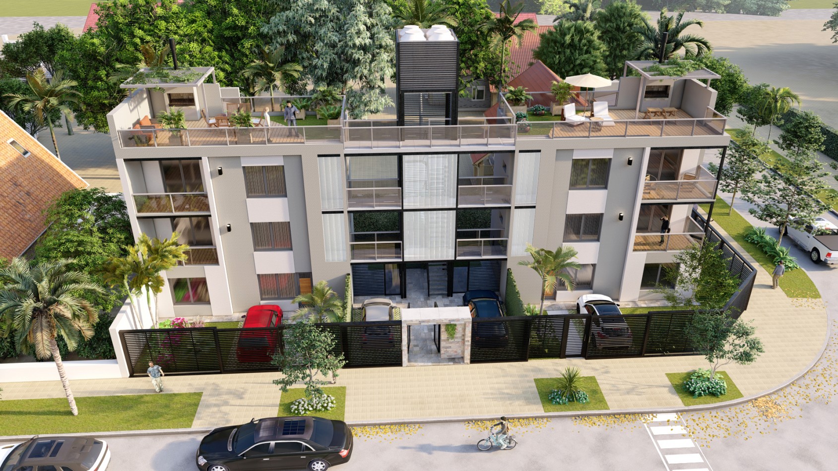 DEPARTAMENTOS SOBRE LA COSTANERA - 2 DORMITORIOS CON PATIO Y COCHERA