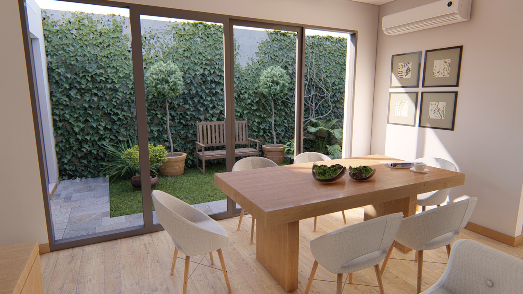 DEPARTAMENTOS SOBRE LA COSTANERA - 2 DORMITORIOS CON PATIO Y COCHERA