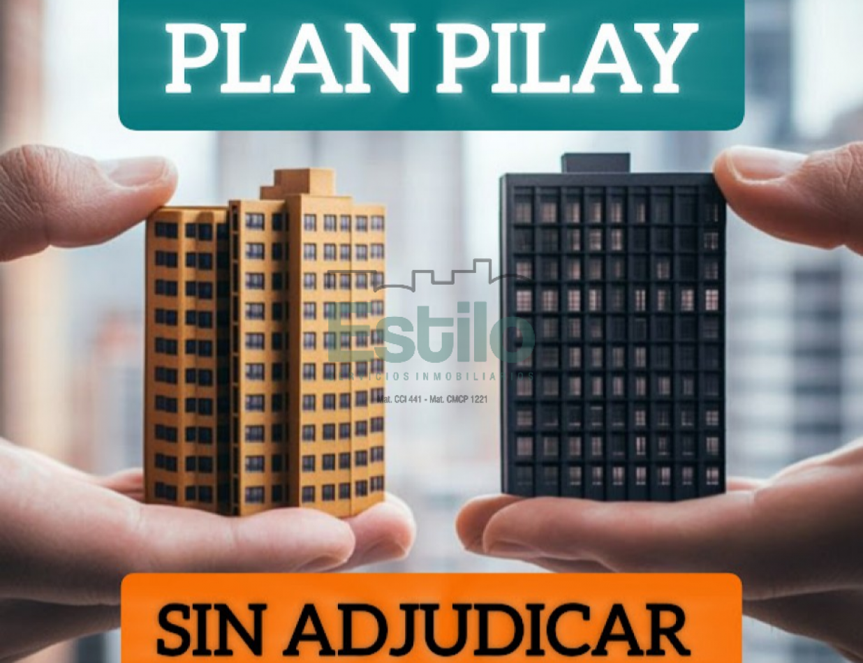 PLAN PILAY SIN ADJUDICAR  - 1 DORMITORIO